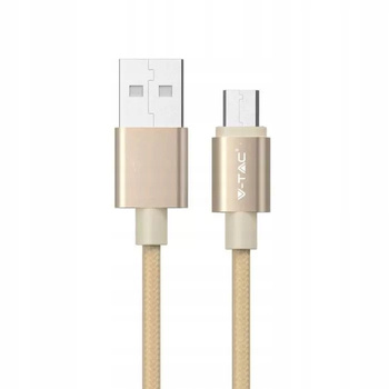 V-TAC Kabel USB M - microUSB 1M 2.4A