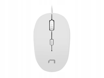 NATEC Mysz optyczna Sparrow 1200 DPI biała