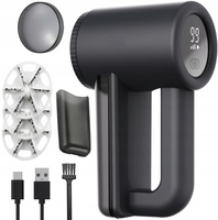 Golarka do ubrań odzieży swetrów tapicerki tkanin - czarna