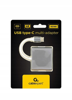GEMBIRD Adapter USB typ C szary