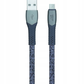 Rivacase Kabel MicroUSB GR12 1,2m szary