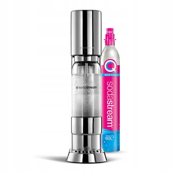 Saturator do wody gazowanej SodaStream Enso + Butelka Enso 1L + cylinder | Pomysł na prezent