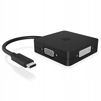 ICYBOX Adapter video IB-DK1104-C 4w1 USB TYPE-C