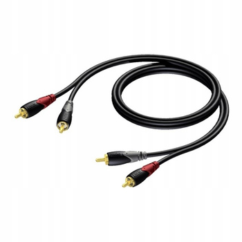 Kabel 2x RCA/Cinch Męski - 2x RCA/Cinch Męski 3