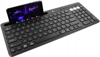 KLAWIATURA BEZPRZEWODOWA MEMBRANOWA BLUETOOTH BIUR