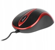 A4 TECH Mysz V-TRACK N-350-2 Black/Red USB