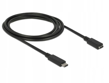 DELOCK Przedłużacz USB CM-CF 3.1 2m czarny