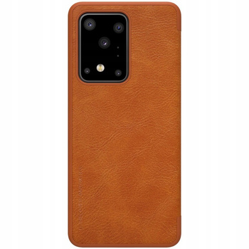 Etui Qin Leather Samsung Galaxy S20 Ultra Brązowe