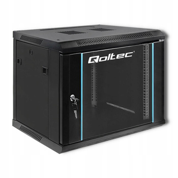QOLTEC Szafa RACK 19 cali | 9U | 600 x 500 x 450