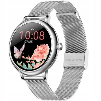 Smartwatch Garett ZEGAREK DLA KOBIET PL STAL