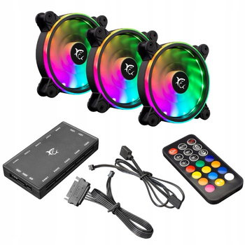 WhiteShark Wentylator LED gaming NEBULA - ARGB KIT