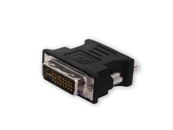 Adapter DVI 24+5 męski - VGA żeński, wielopak.,
