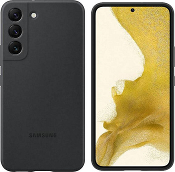 Plecki Samsung do Galaxy S22 Silicone czarny