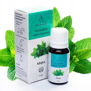 NATURALNY OLEJEK ETERYCZNY MIĘTOWY Aromatly 12ml