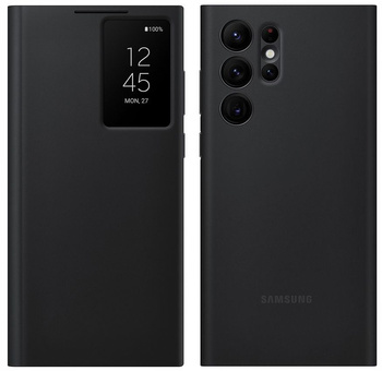Etui z klapką Samsung Galaxy S22 Ultra czarny
