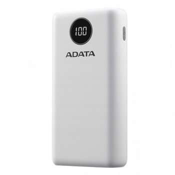 ADATA Powerbank P20000QCD 20000mAh Biały QC/PD