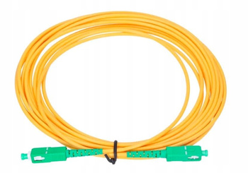 Kabel Patchcord SC/APC-SC/APC Jednomodowy Simplex