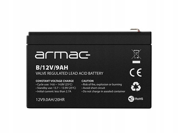 ARMAC Akumulator żelowy do UPS B/12V/9AH