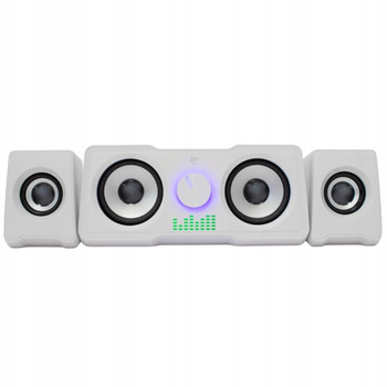 WhiteShark Głośniki komputerowe MOOD białe