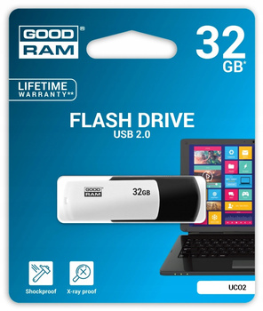GOODRAM COLOUR BLACK&WHITE 32GB USB2.0