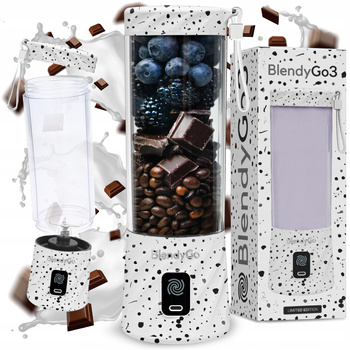 Oryginalny Blender BlendyGo 3 - Bezprzewodowy USB 550ml | LIMITOWANA EDYCJA | Cętki