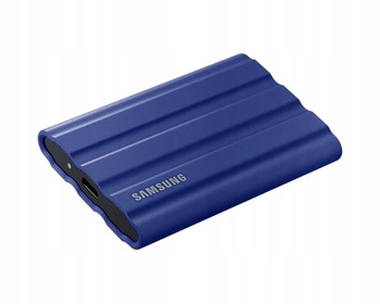 SAMSUNG Dysk SSD T7 Shield 2TB USB 3.2, niebieski
