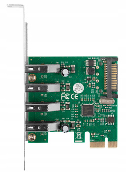 Lanberg Karta PCI.EX-> USB 3.1 Gen1 PCE-US3-004