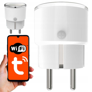 INTELIGENTNE GNIAZDKO WIFI Tuya Smart Life 3680W