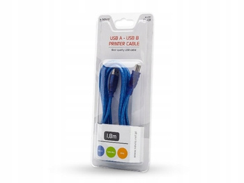 SAVIO Kabel USB do drukarki 1,8m, CL-131