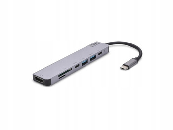 SAVIO HUB USB Typ C 7w1, AK-47