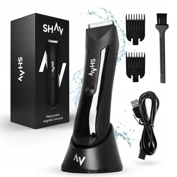 SHAV Maszynka do Strzyżenia Golenia Włosów Zarostu i miejsc intymnych - wodoodporna