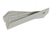 OSTRZA DO NOŻA OSTRZE WYMIENNE ŁAMANE 18mm 100szt