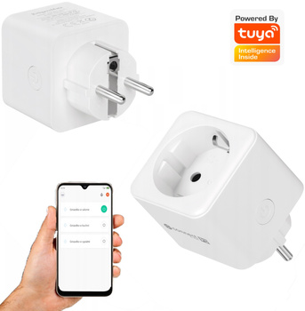 INTELIGENTNE GNIAZDKO WIFI Tuya Smart Life 3680W