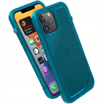 Etui Vibe do iPhone 12 Pro Max niebieskie przeźroc
