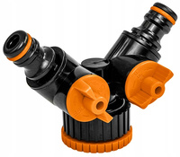 ZŁĄCZKA 3/4 TRÓJNIK Z ZAWORAMI ROZDZIELACZ NA KRAN