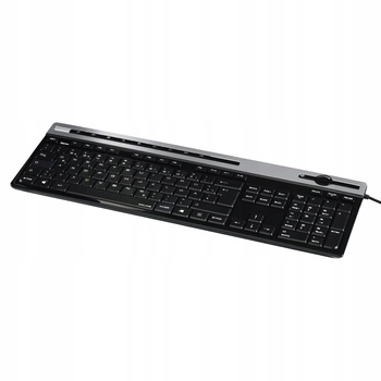HAMA Klawiatura multimedialna slimline Molina