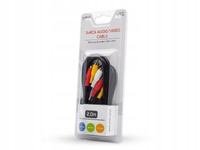 Kabel audio/video 3xRCA (M)-3xRCA (M), 2m, CLS-14
