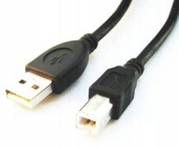 GEMBIRD Kabel USB 2.0 typu AB AM-BM 1.8m czarny