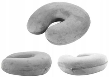 PODUSZKA PODRÓŻNA PIANKA PAMIĘCIOWA ZAGŁÓWEK/ROGAL