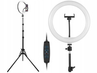 TRACER Lampa pierścieniowa Ring 30 cm ze statywem
