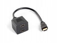 Adapter HDMI-A (M) -> HDMI-A (F) x2 splitter