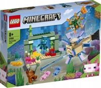 LEGO Klocki Minecraft 21180 Walka ze strażnikami