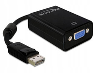 DELOCK Adapter Displayport(M)-> VGA(F) 12.5cm