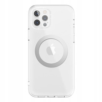 SwitchEasy Etui MagClear iPhone 12 Pro Max srebrne