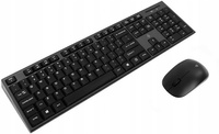 ZESTAW MYSZ-KA + KLAWIATURA BEZPRZEWODOWA CICHA