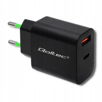 Ładowarka sieciowa | 18W | 5-12V | 1.5-3A | USB||