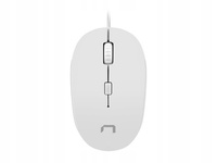 NATEC Mysz optyczna Sparrow 1200 DPI biała