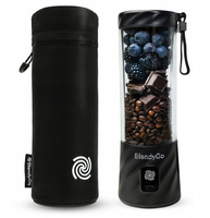 Zestaw Blender BlendyGo 3 Czarny + Etui na blender BlendyGo