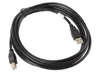 LANBERG Kabel USB 2.0 AM-BM 1.8M czarny