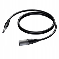 Kabel XLR męski - złącze męskie stereo 6.3 mm